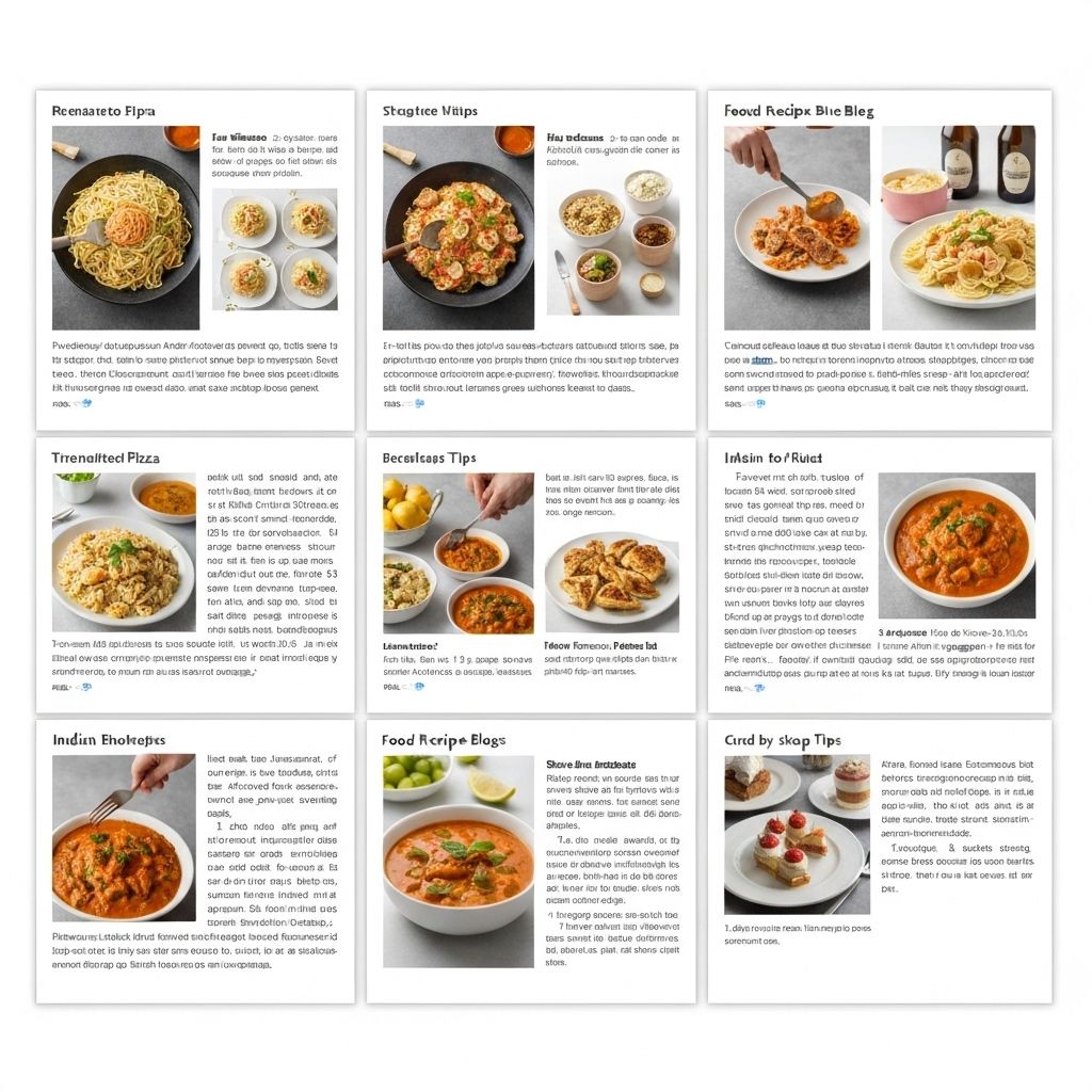 Food & Recipe Blog